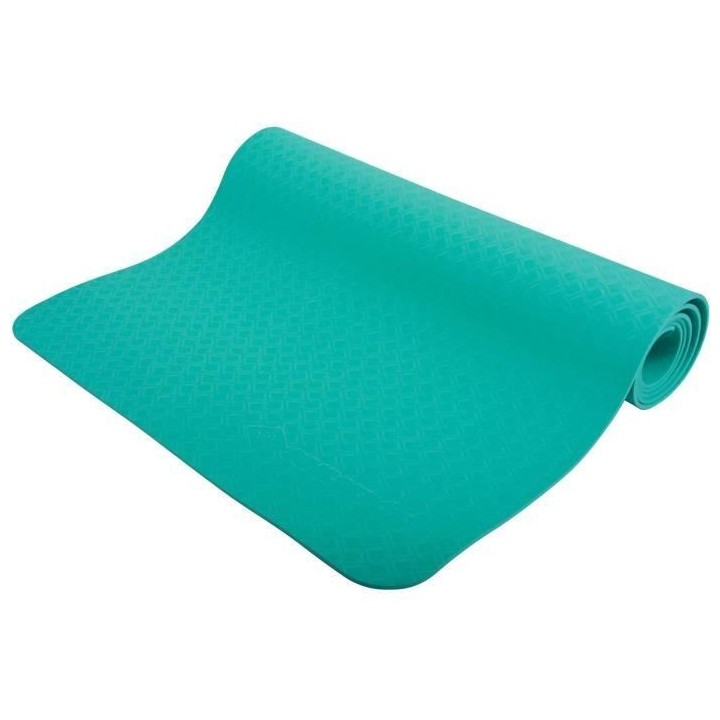 Tapis de yoga - Schildkröt - 183 cm - Bleu - Epaisseur 4 mm - Antidé