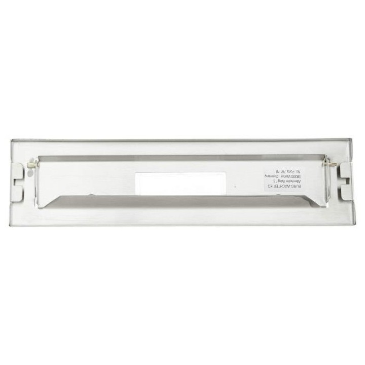 Entrée courrier pour porte BURG WACHTER - Encastrable - Inox