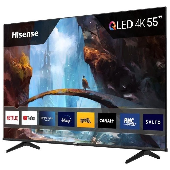 HISENSE 55E7HQ - TV QLED UHD 4K - 55 (139cm) - Smart TV - Dolby Vision