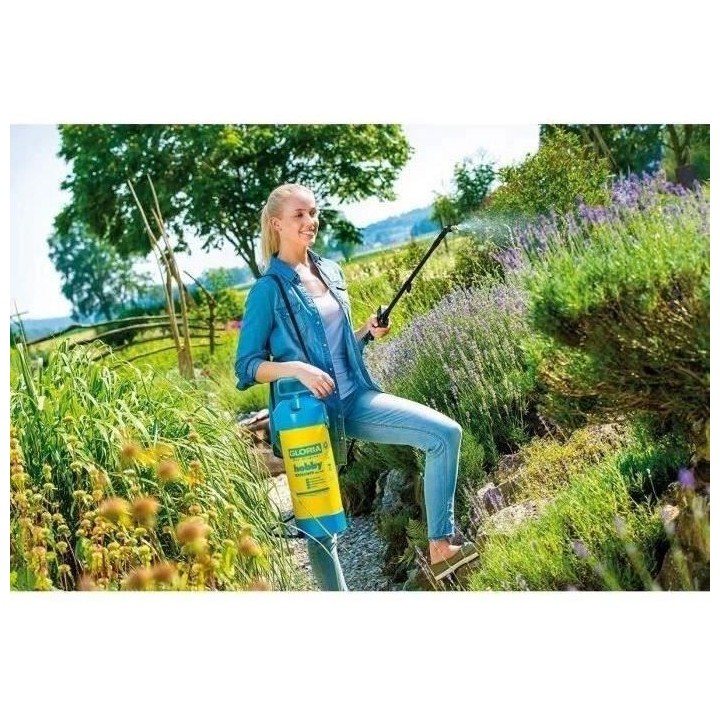 Pulvérisateur a pression 5L GLORIA Hobby Exclusiv - Lance télescopiq