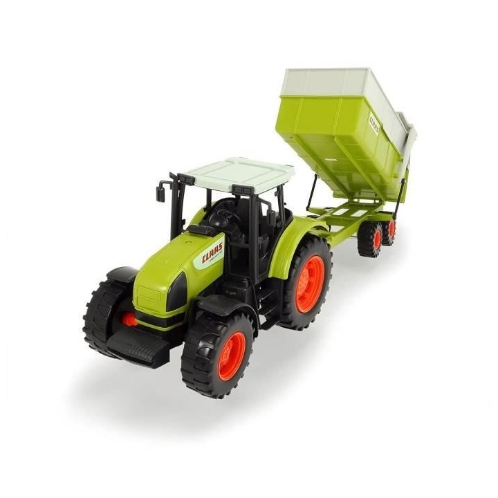 Tracteur avec remorque CLAAS - DICKIE TOYS - 57cm - roues libres