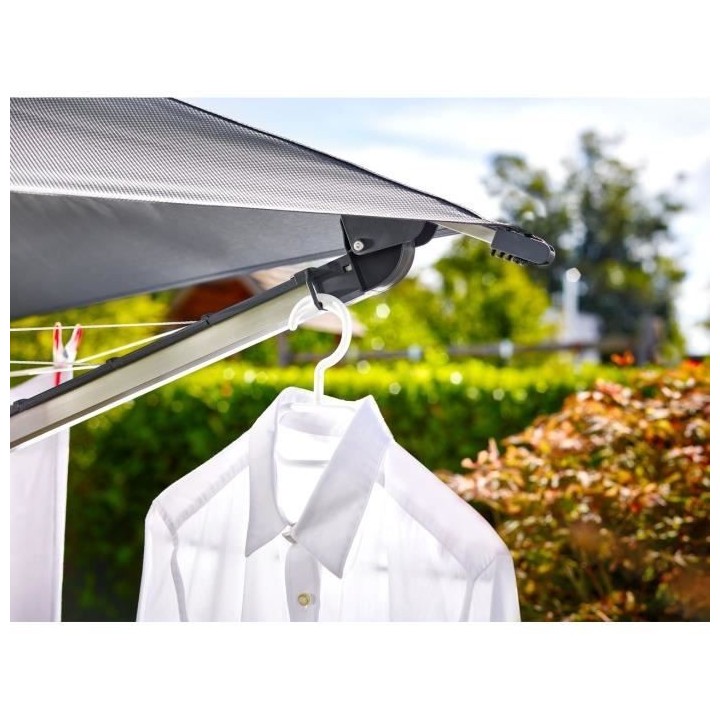 LEIFHEIT 82100 Séchoir parapluie LinoProtect 400, étendoir parapluie