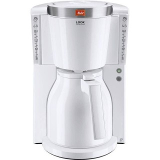 Cafetiere filtre MELITTA Look IV Therm Selection 1011-11 Blanc/Acier B