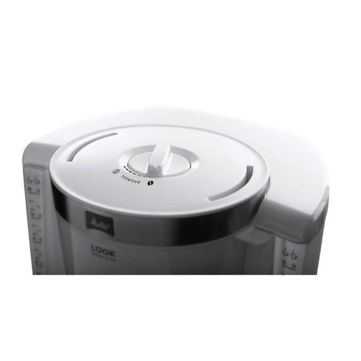 Cafetiere filtre MELITTA Look IV Therm Selection 1011-11 Blanc/Acier B