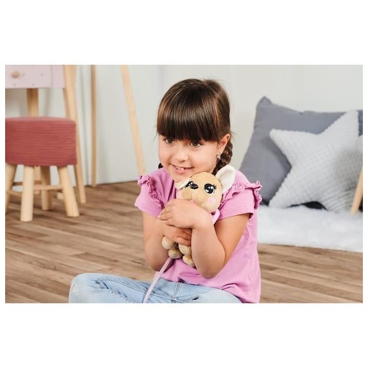 Peluche Chihuahua Chi Chi Love Loomy - 20 cm - Peluche filoguidée - P