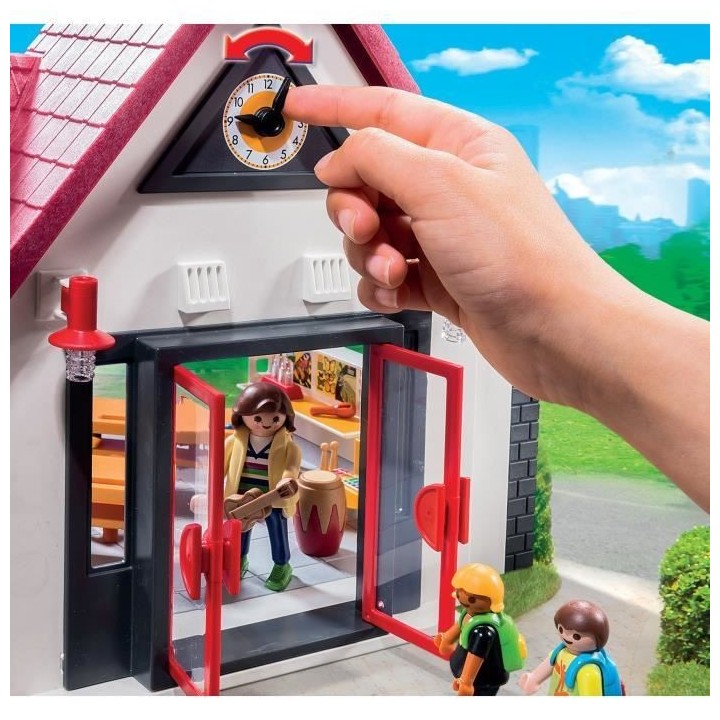 PLAYMOBIL - Ecole avec salle de classe - Mixte - A partir de 4 ans
