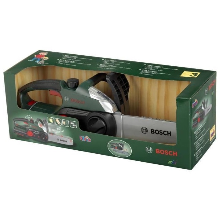 Tronçonneuse électronique Bosch - KLEIN - Jouet Pour Enfant - 8399