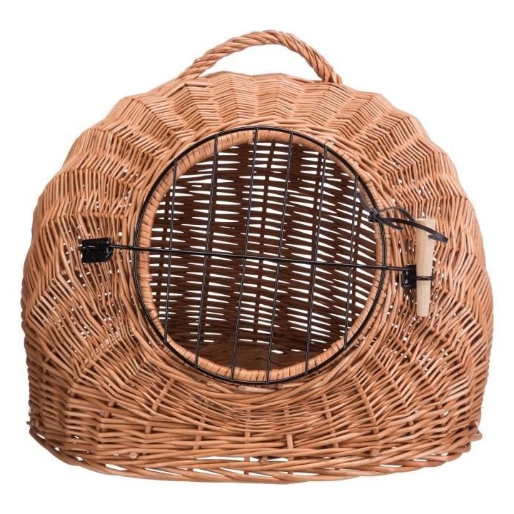 Corbeille Igloo avec grille - TRIXIE - 2871 - 50 × 46 × 36 cm - Brun