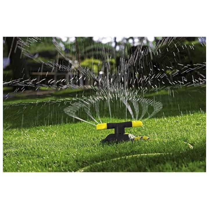 Arroseur rotatif KÄRCHER RS 120/2 - Bras en métal robustes - Surface