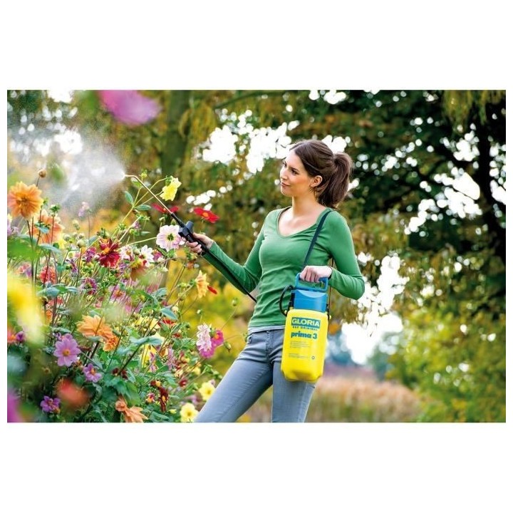 Pulvérisateur a main Gloria - Modele Prima 3 - Réservoir polyéthyle