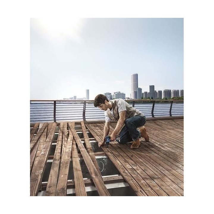 Perceuse-visseuse a percussion 18V GSB 18V-55 (sans batterie ni charge