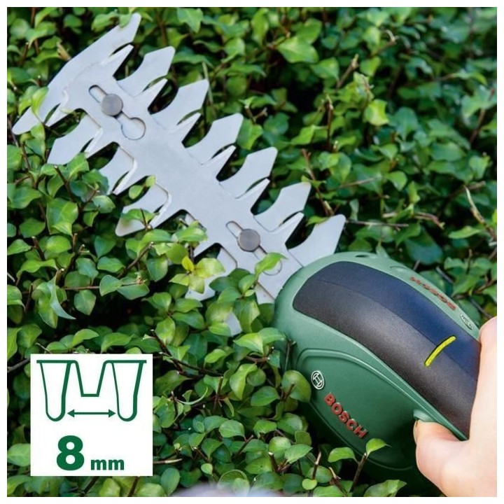 Cisailles - BOSCH - EasyShear 3,6V - Coupe facile et sans effort - Gra