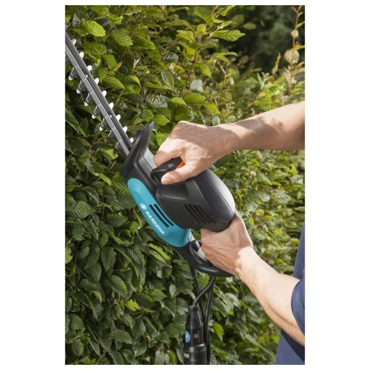 Taille-haies électrique GARDENA - EasyCut 500/55 - 500W - 55 cm - Poi