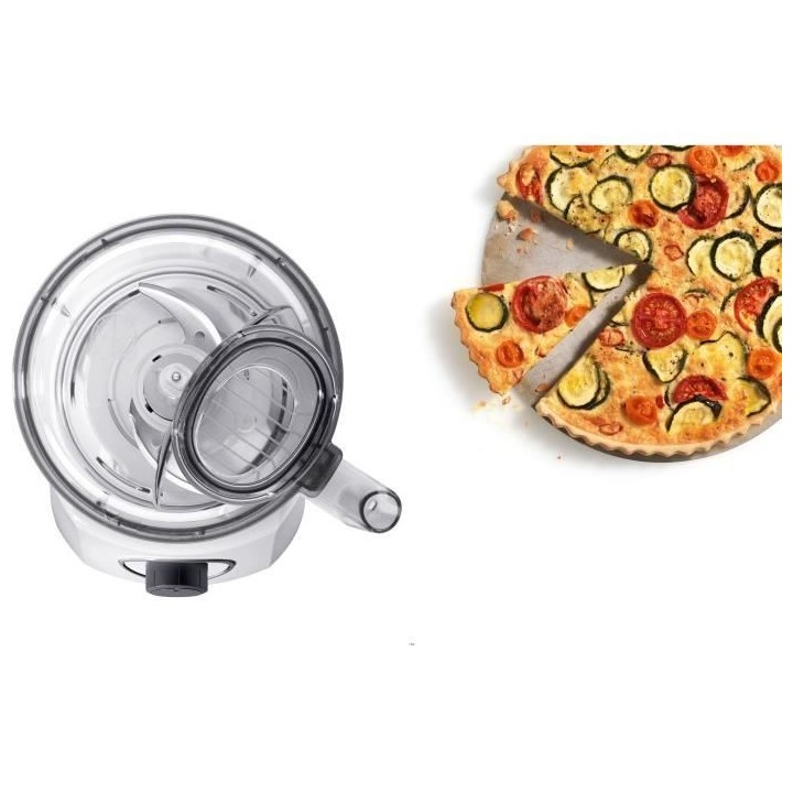 Robot multifonction BOSCH MultiTalent3 - Blanc - 800 W - 2 vitesses et