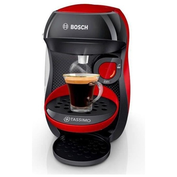 Machine a café multi-boissons - BOSCH - TASSIMO - T10 HAPPY - Rouge e
