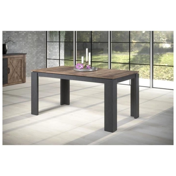 Table a manger extensible 160/200 x 77 x 90 cm - TRELLEBORG - Rectangu