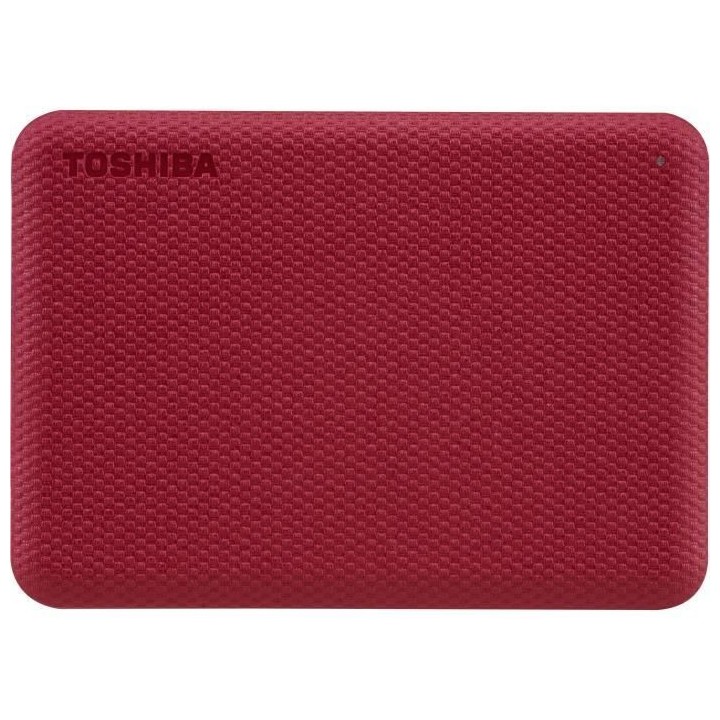 Disque dur externe - TOSHIBA - Canvio Advance - 1 To - Rouge
