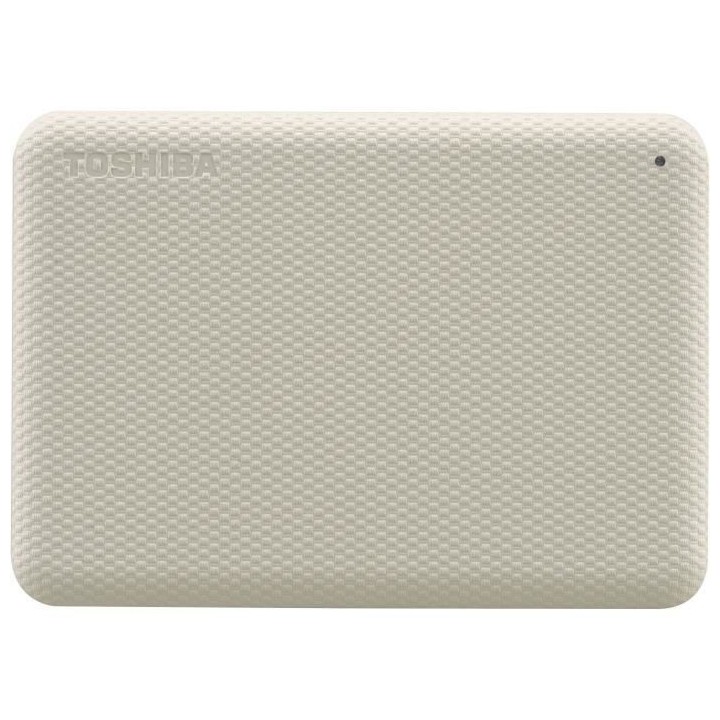 Disque dur externe - TOSHIBA - CANVIO ADVANCE - 2 To - Blanc - Logicie