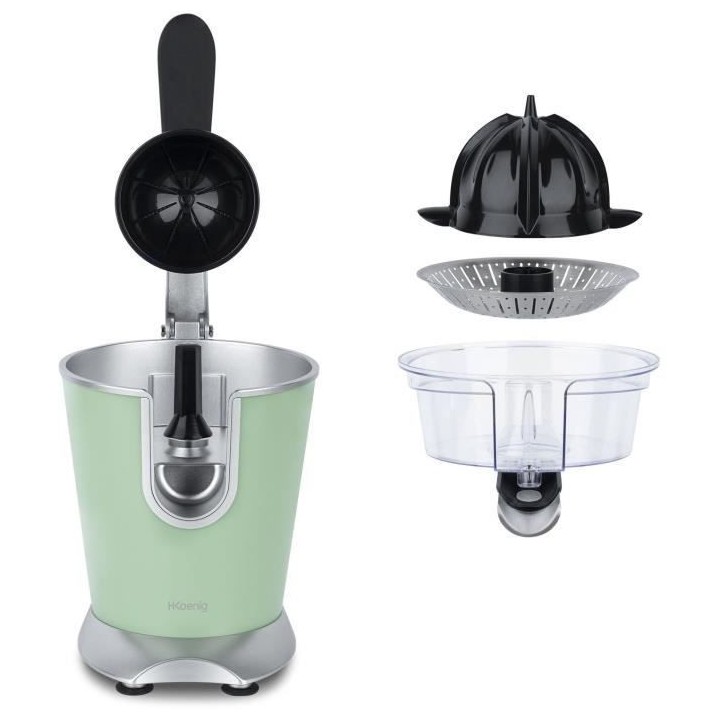 H.KoeNIG/AGR88 - Presse agrumes - Puissance : 160W - Silencieux - Syst