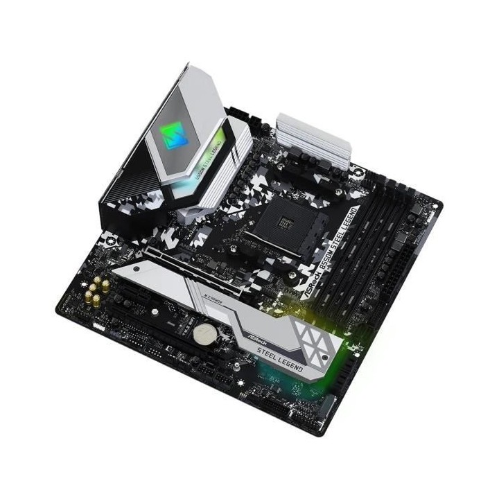 ASROCK Carte mere B550M Steel Legend