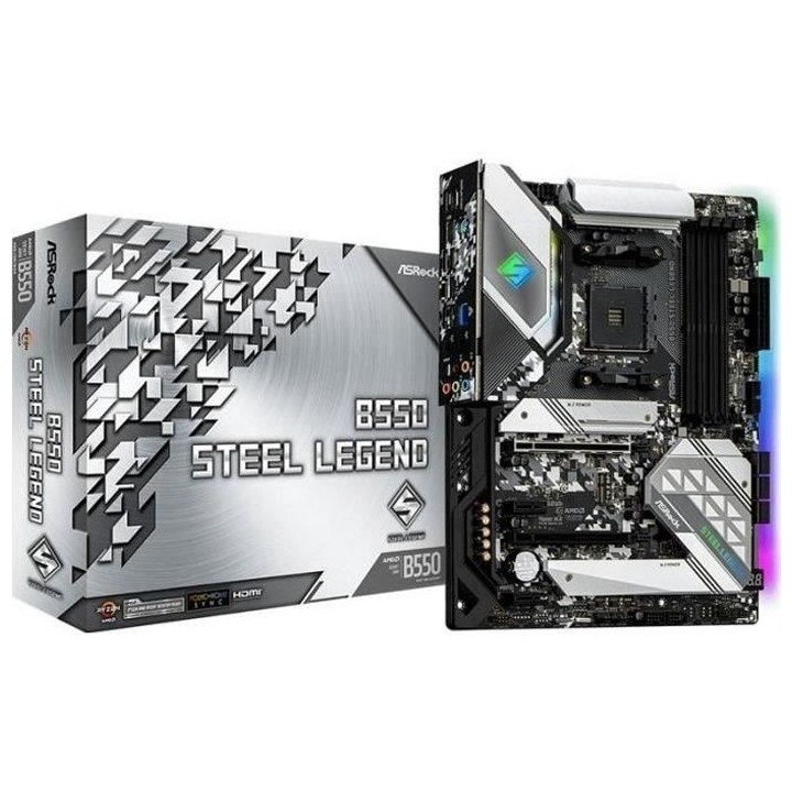 ASROCK Carte mere B550 Steel Legend