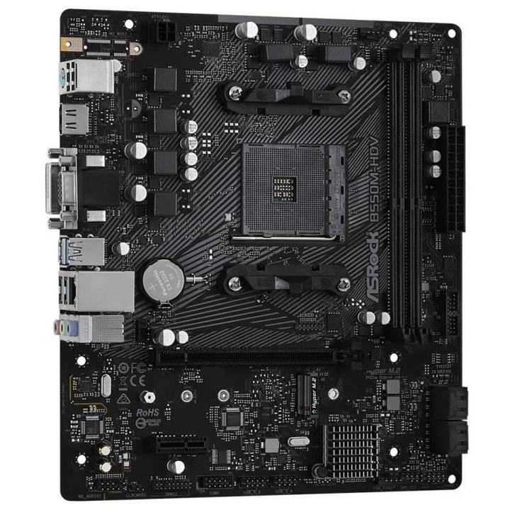 ASROCK Carte mere B550M-HDV