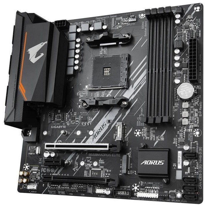 Carte mere - GIGABYTE TECHNOLOGY - B550M AORUS ELITE