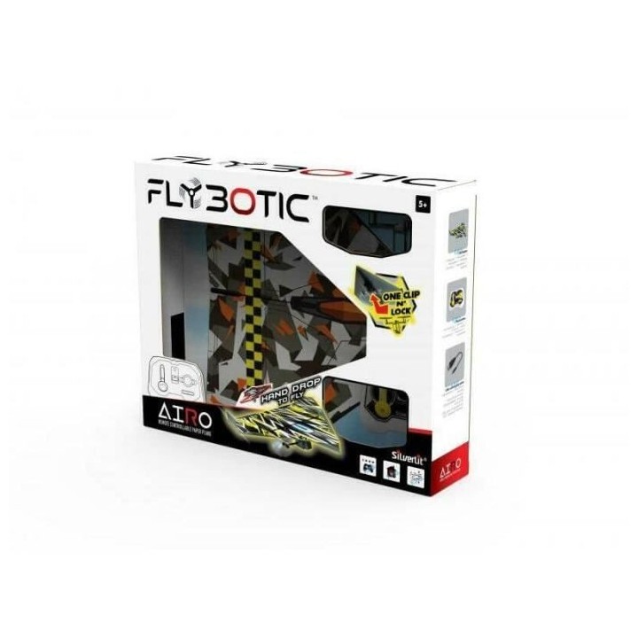 Avion en papier Télécommandé SILVERLIT Flybotic Airoz 22 cm - Enfan