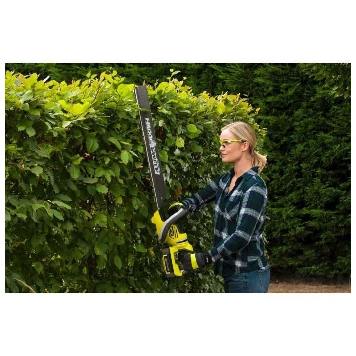 Taille-haies - RYOBI - Lames 60 cm - Ecartement 26 mm - Batterie 36V 4