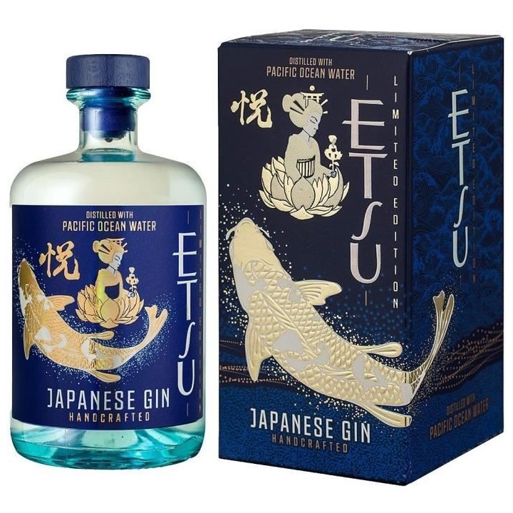Etsu - Pacific Ocean Water - Gin - 70 cl - 45,0% Vol.