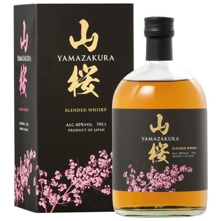 Whisky Yamazakura - Blended whisky - Japon - 40%vol - 70cl sous étui