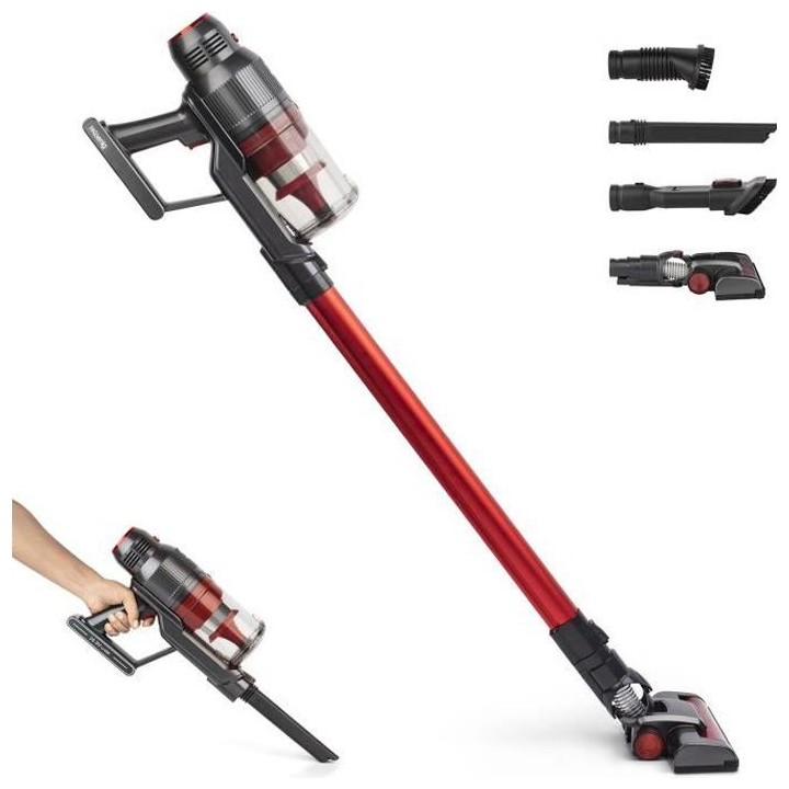 HKoeNIG UPX18 Aspirateur balai 2 en 1 sans fil FullPower - 220W - Auto