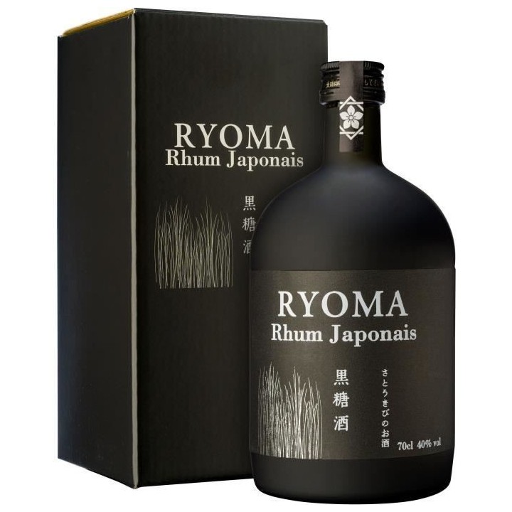 Rhum Ryoma - Rhum vieux - Japon - 40%vol - 70cl sous étui