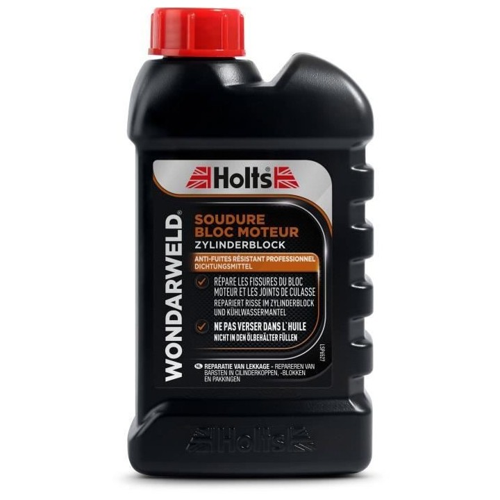 Soudure bloc moteur sur fonte, acier et alu - 250 ml