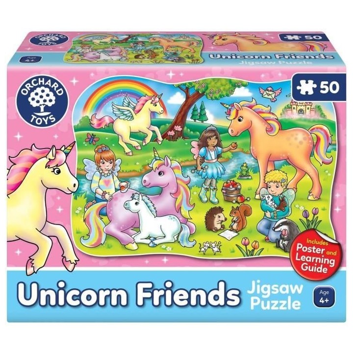Tes amies les licornes - Puzzle - ORCHARD - 50 p