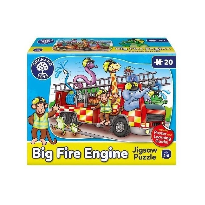 Big Fire Engine - Puzzle - ORCHARD - 20 p