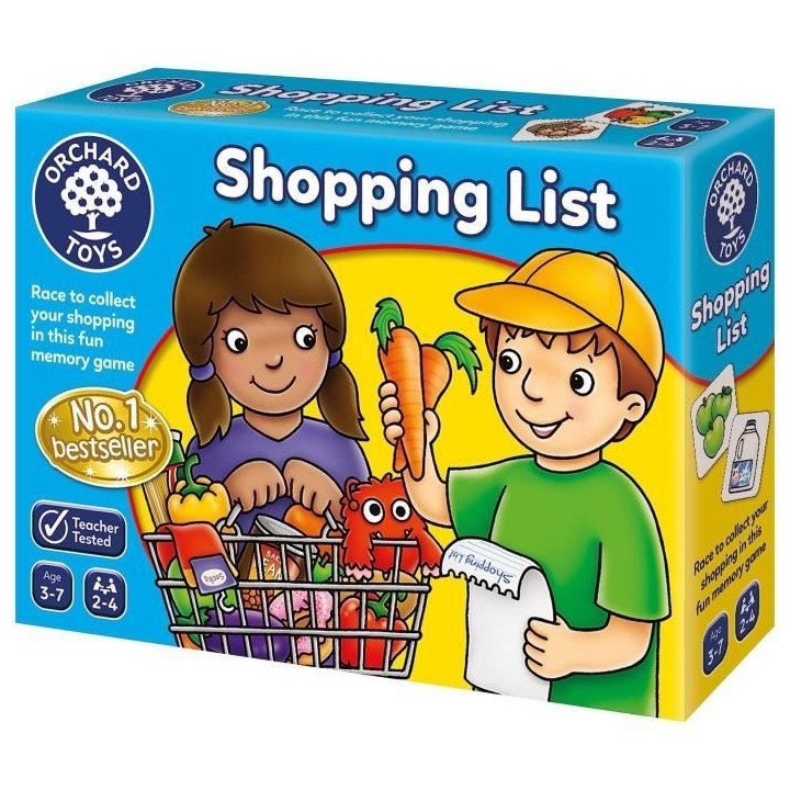 Orchard Toys - Jeu de Liste de Courses ``Shoppi...
