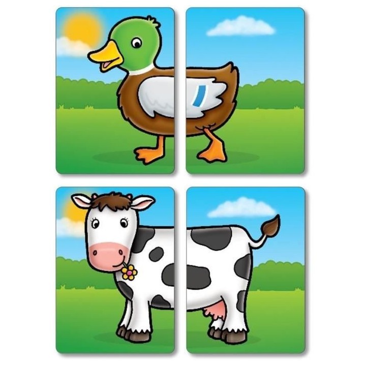 Jeu de paires La basse-cour ORCHARD - Pour enfant de 18 mois et plus -