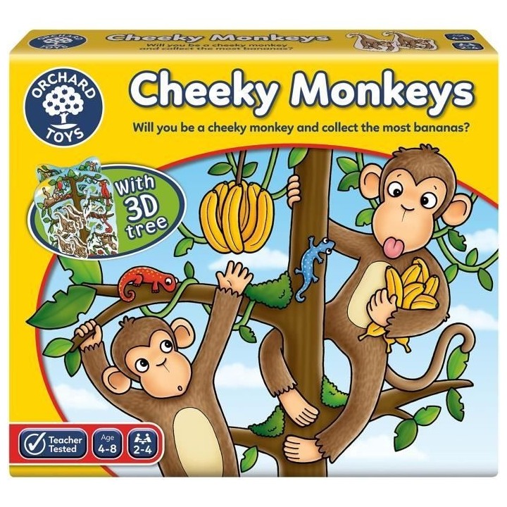 Orchard Toys Cheeky Monkeys a Luck Game