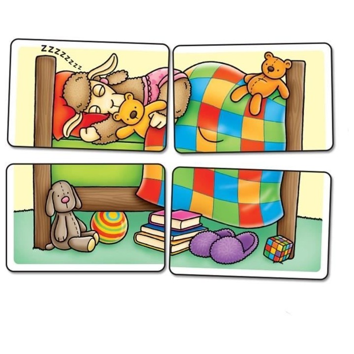 Orchard Toys Llamas in Pyjamas MiniTravel Game, Multi, One Size