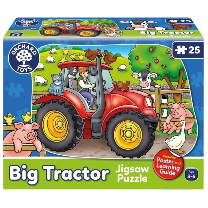 Le tracteur - Puzzle - ORCHARD