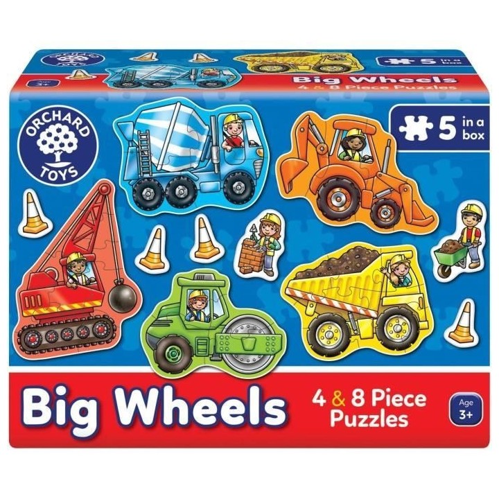 Les tracteurs - Puzzle - ORCHARD