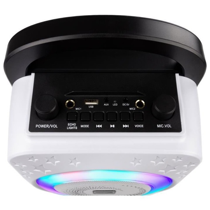 ROCKJAM - Karaoke PS150 - Bluetooth 5W Noir