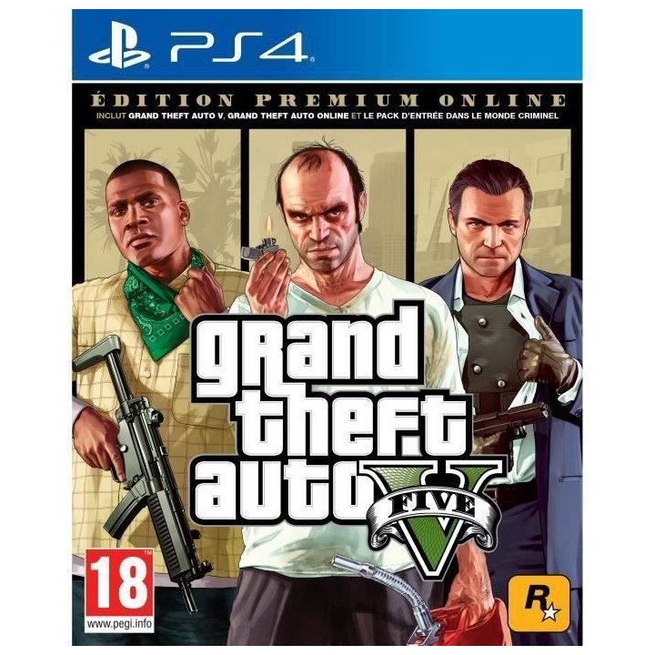 GTA V : EDITION PREMIUM Jeu PS4