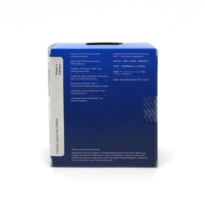 INTEL - Processeur Intel Pentium Gold G5905 - 2 coeurs / 3,5 GHz - Soc