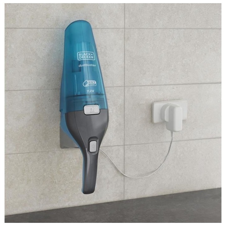 Aspirateur a main BLACK+DECKER WDC215WA-QW Dustbuster Lithium Eau et p