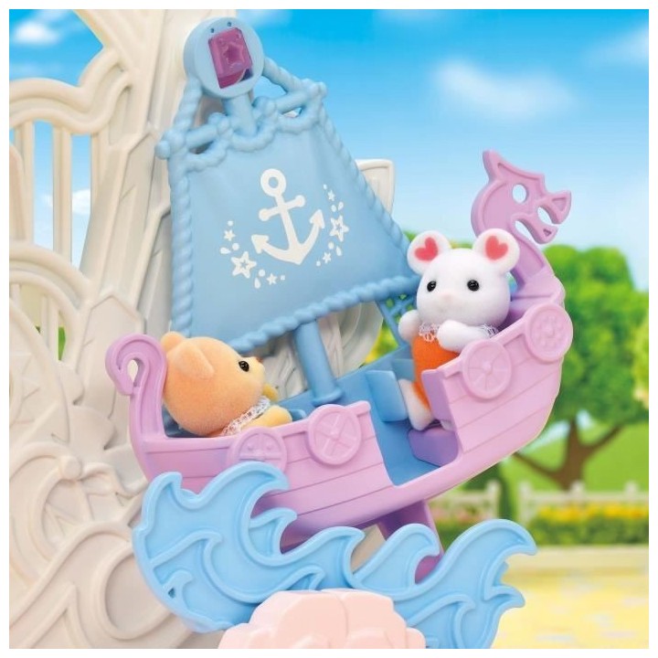 Parc d'attraction féérique - SYLVANIAN FAMILIES - 5645 - 4 univers m