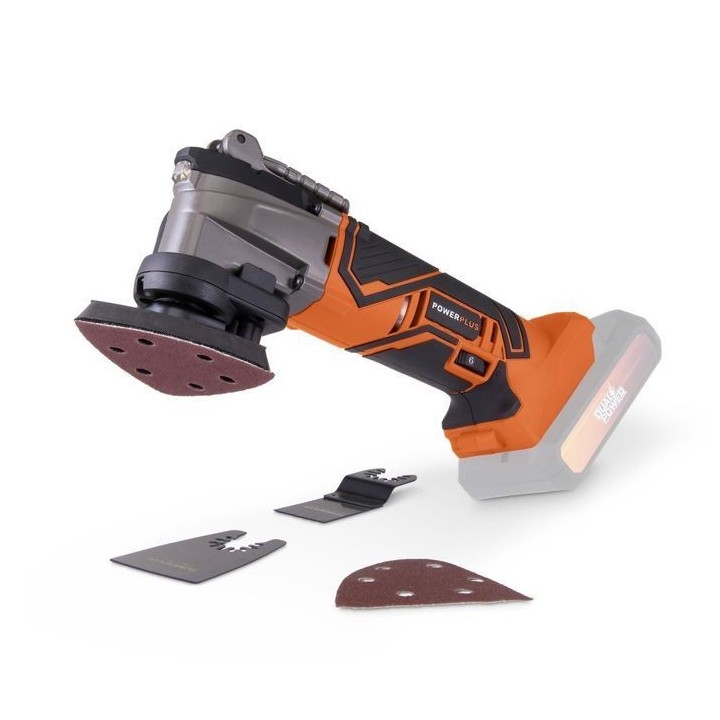 Outil multifonctions oscillant sans fil 20V DUAL POWER POWDP4060 - 5 a