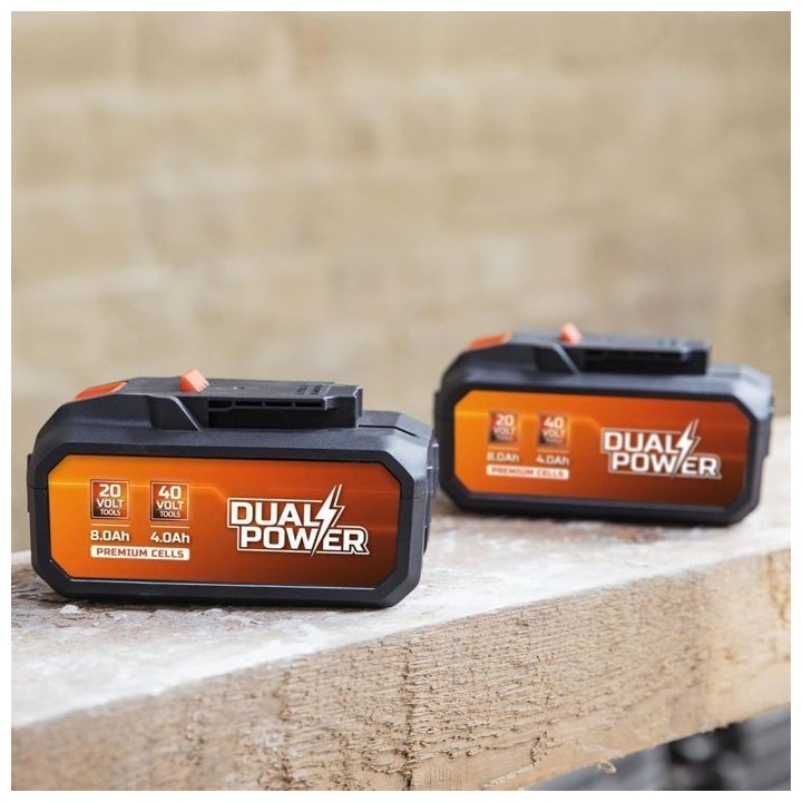 Batterie Dual Power POWDP9040 - pour Outils de Bricolage sans Fil de 2