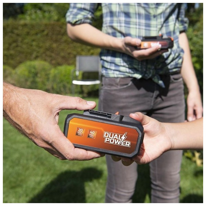 Batterie Dual Power POWDP9040 - pour Outils de Bricolage sans Fil de 2